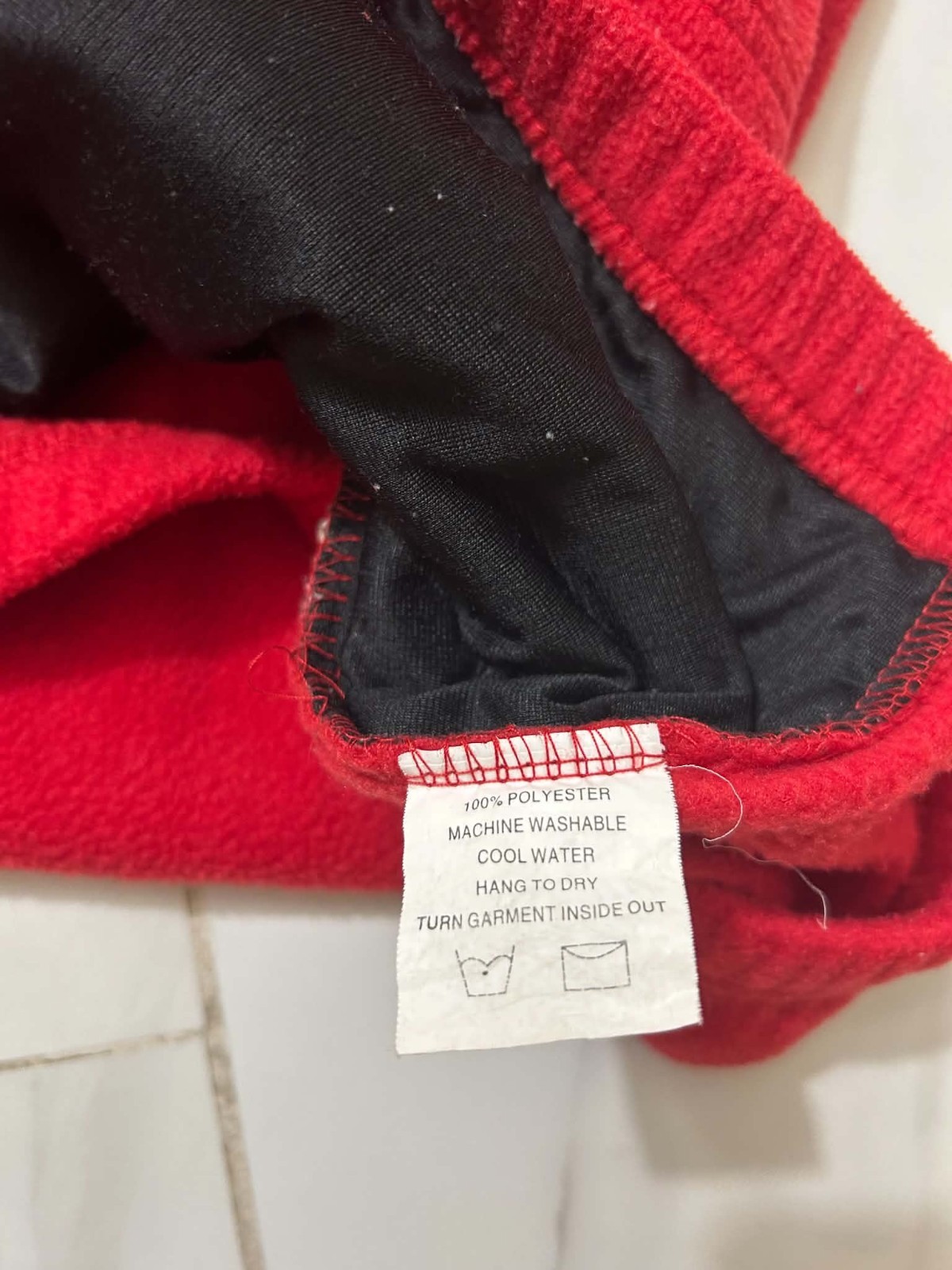 Colorado Timberline Men 2XL Red Fleece Jacket Full Zip Cozy Outerwear) A33