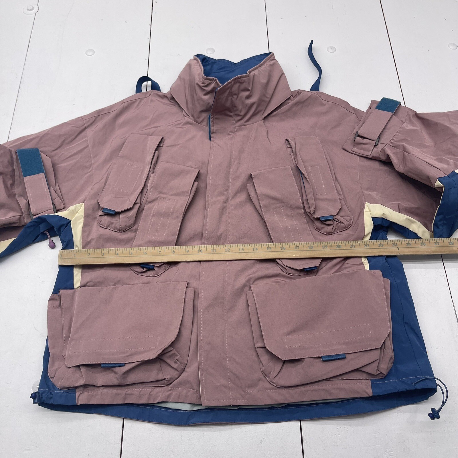 Umamiism Automne Hiver Hypewear Pink Parachute Bondage Jacket Mens Size M *