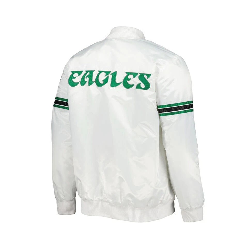 Eagles Letterman Varsity Style Bomber Satin Jacket – Eagles Varsity Satin Jacket