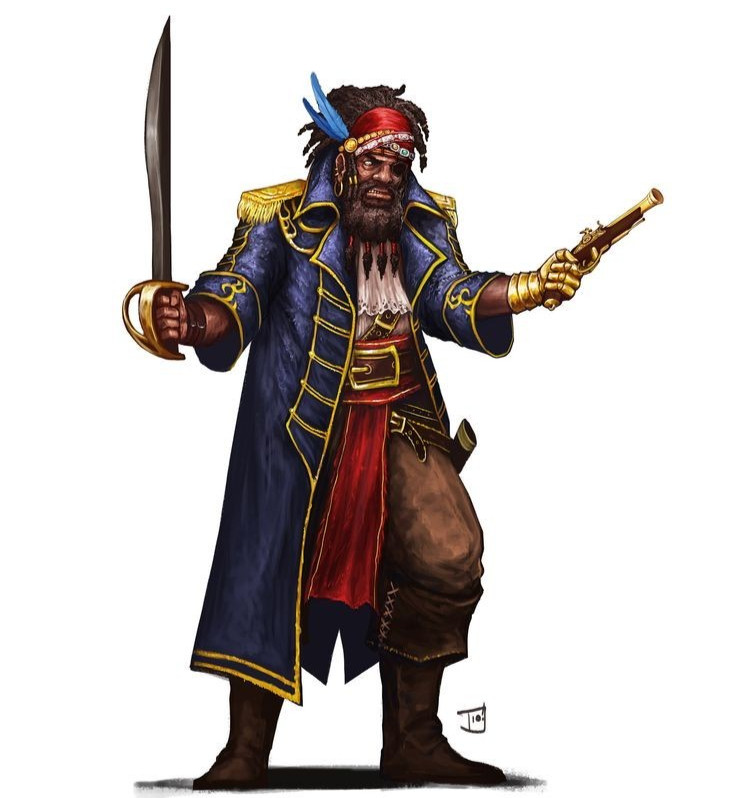 Pirates of the Caribbean Frock Coat: Blue Wool Swashbuckler Captain Overcoat,