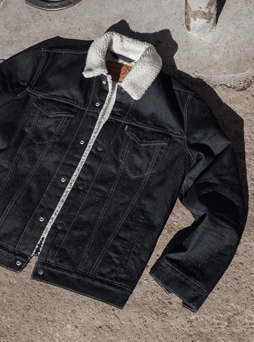 Levis Sherpa Denim Type III Sherpa Trucker Jacket 163650075