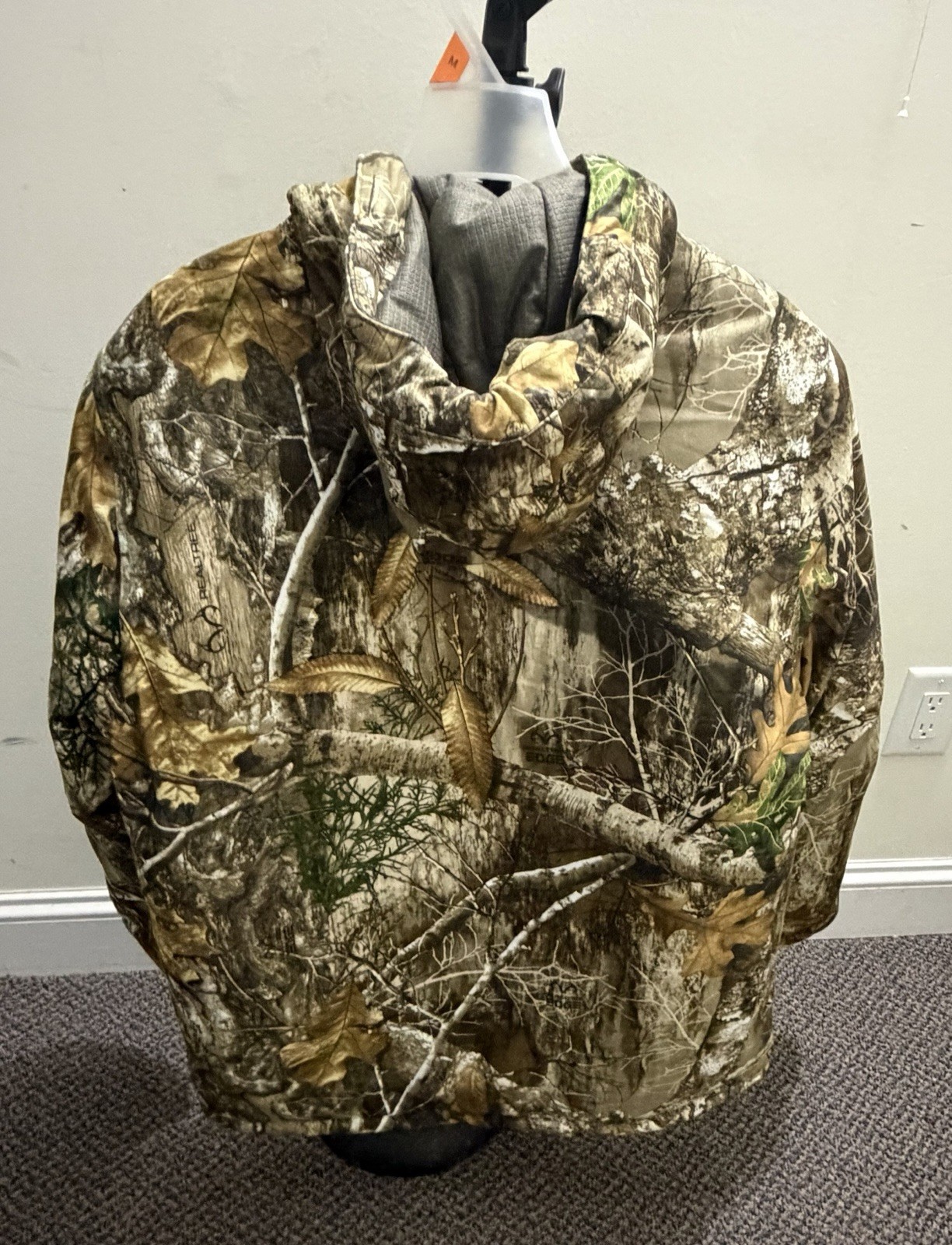 Realtree Edge Men’s Insulated Parka Jacket Size Medium Waterproof Windproof New