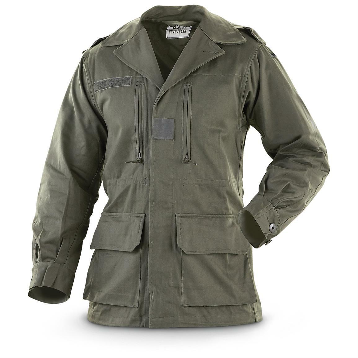 French Army M64 O.D. Field Jacket, Size M, New old stock cd., free shipping