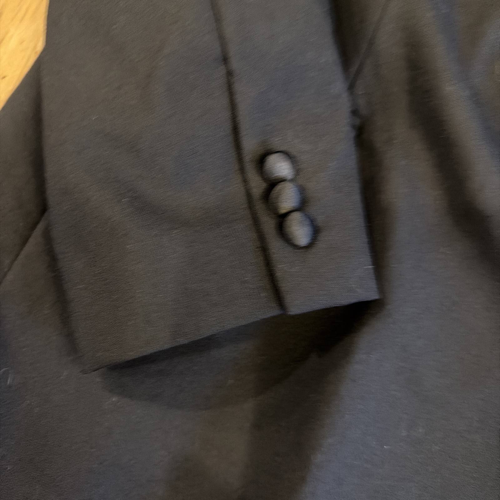 BUONA SERA BLACK PROM WEDDING TUXEDO SUIT FORMAL WEAR MEN’S JACKET COAT 48R