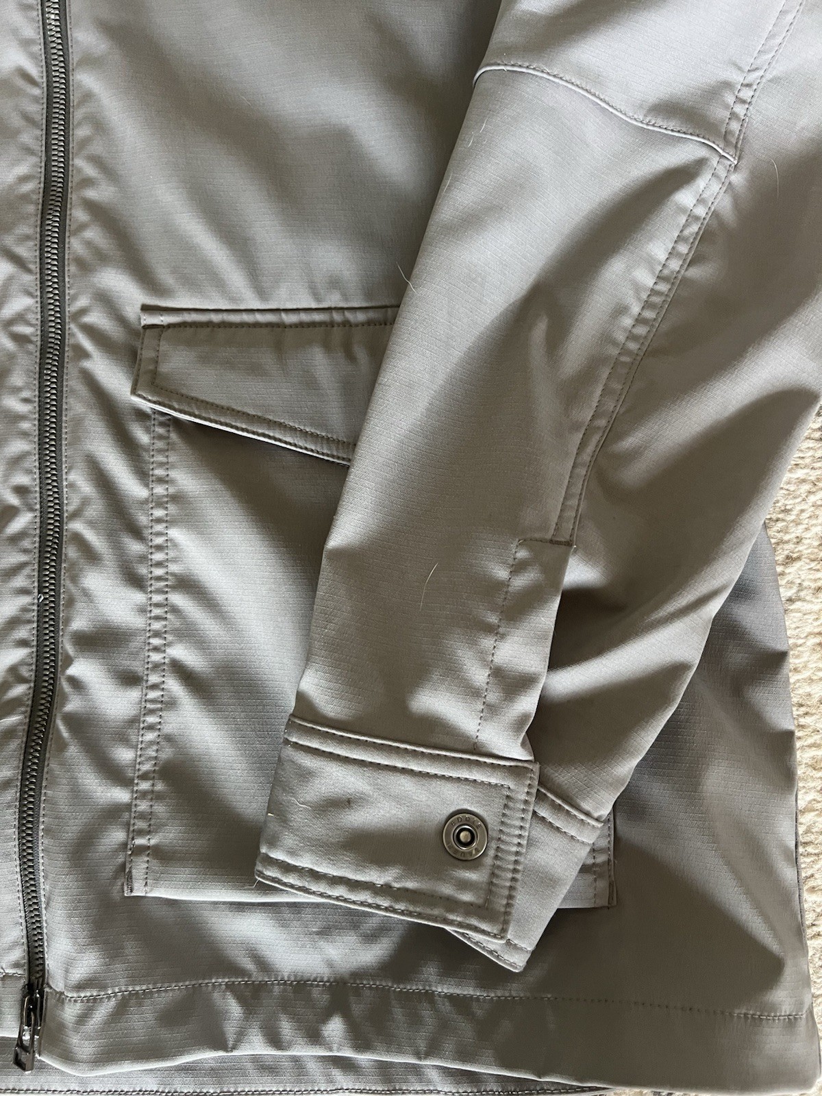 Eddie Bauer Travex Soft Shell Water Resistant Jacket Rain Mens Size Large Tall