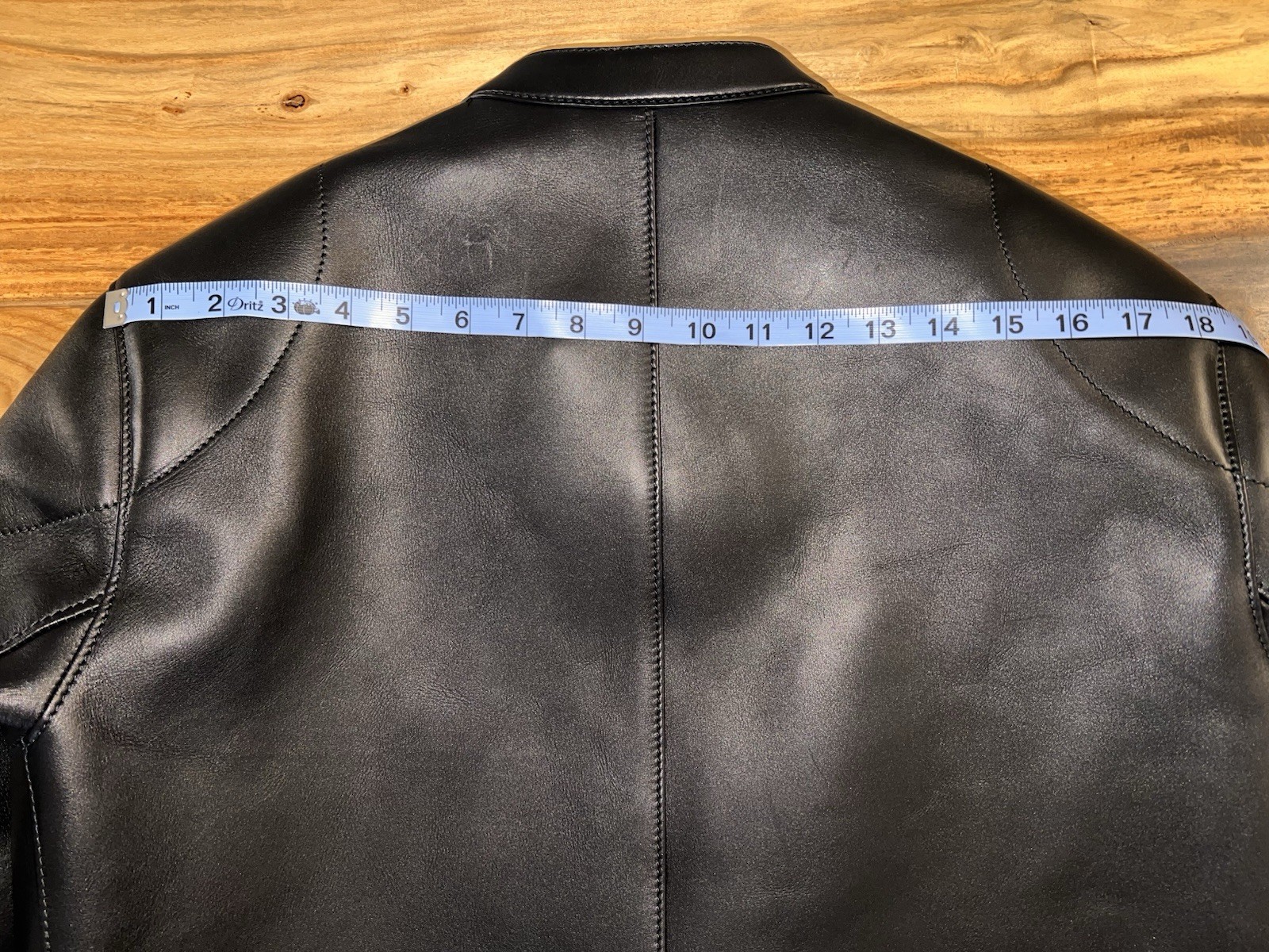 Rare Dunhill Black Calfskin Leather Duke Biker Jacket Italy