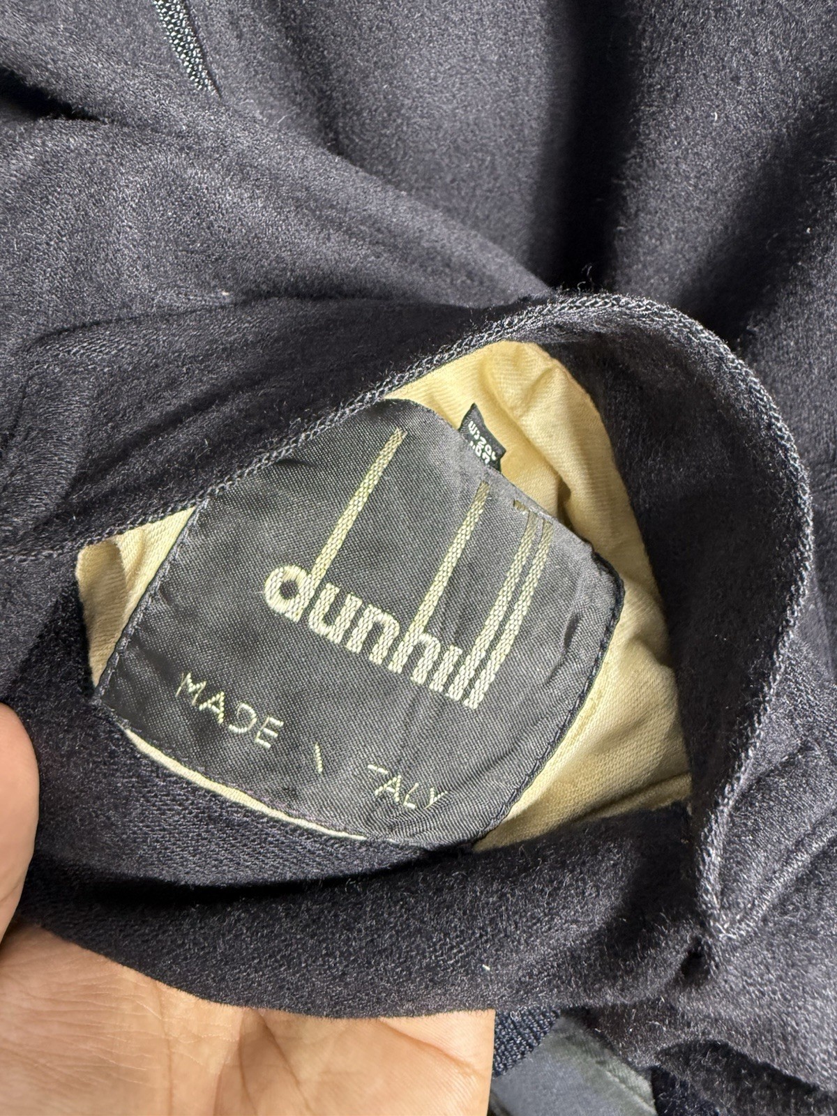 Vintage Dunhill Centenary Harrington Jacket Reversible Made in Italy Baracuta