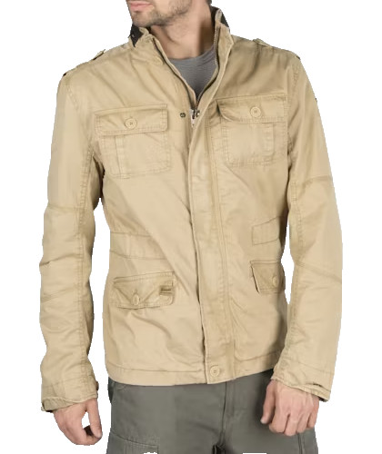 Brandit Britannia Beige Jacket Size XL Rrp £65.99 CR058 BB 01