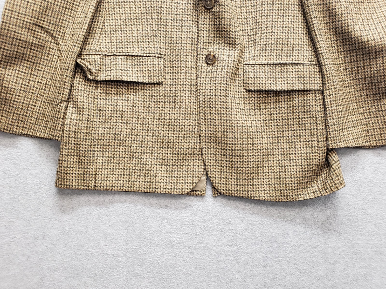 Lauren Ralph Lauren Men Blazer Jackets M 36S Houndstooth Check Lined Formal