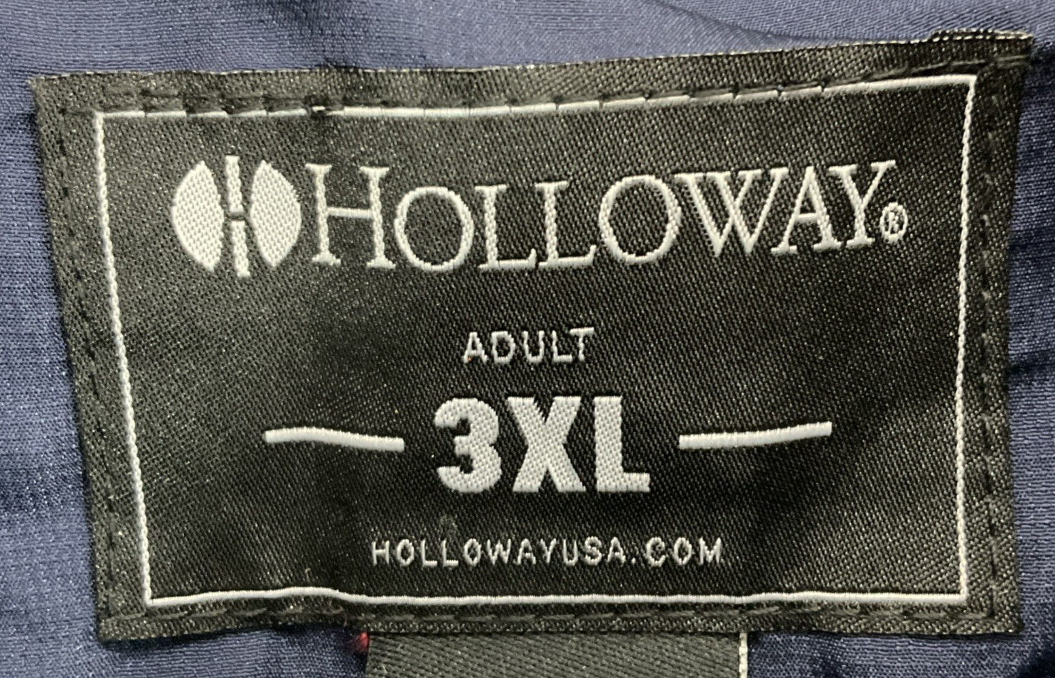 Holloway Adult’s 100% Polyester Short-Sleeve Lightweight Windbreaker Navy XXXL