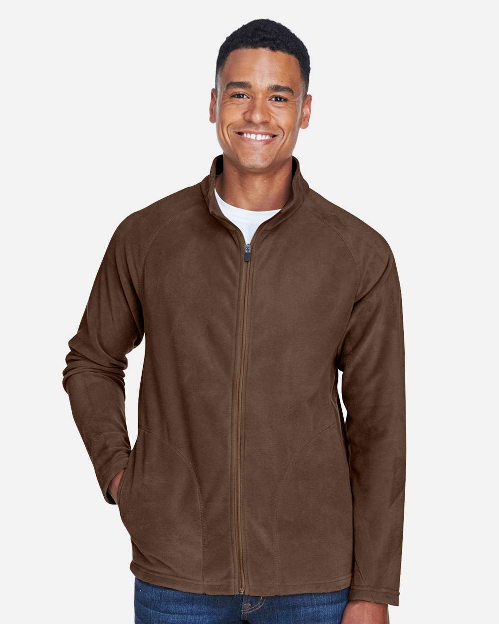 🔥 Team 365 Men Campus Microfleece Zip Jacket side pockets Up To 4XL TT90
