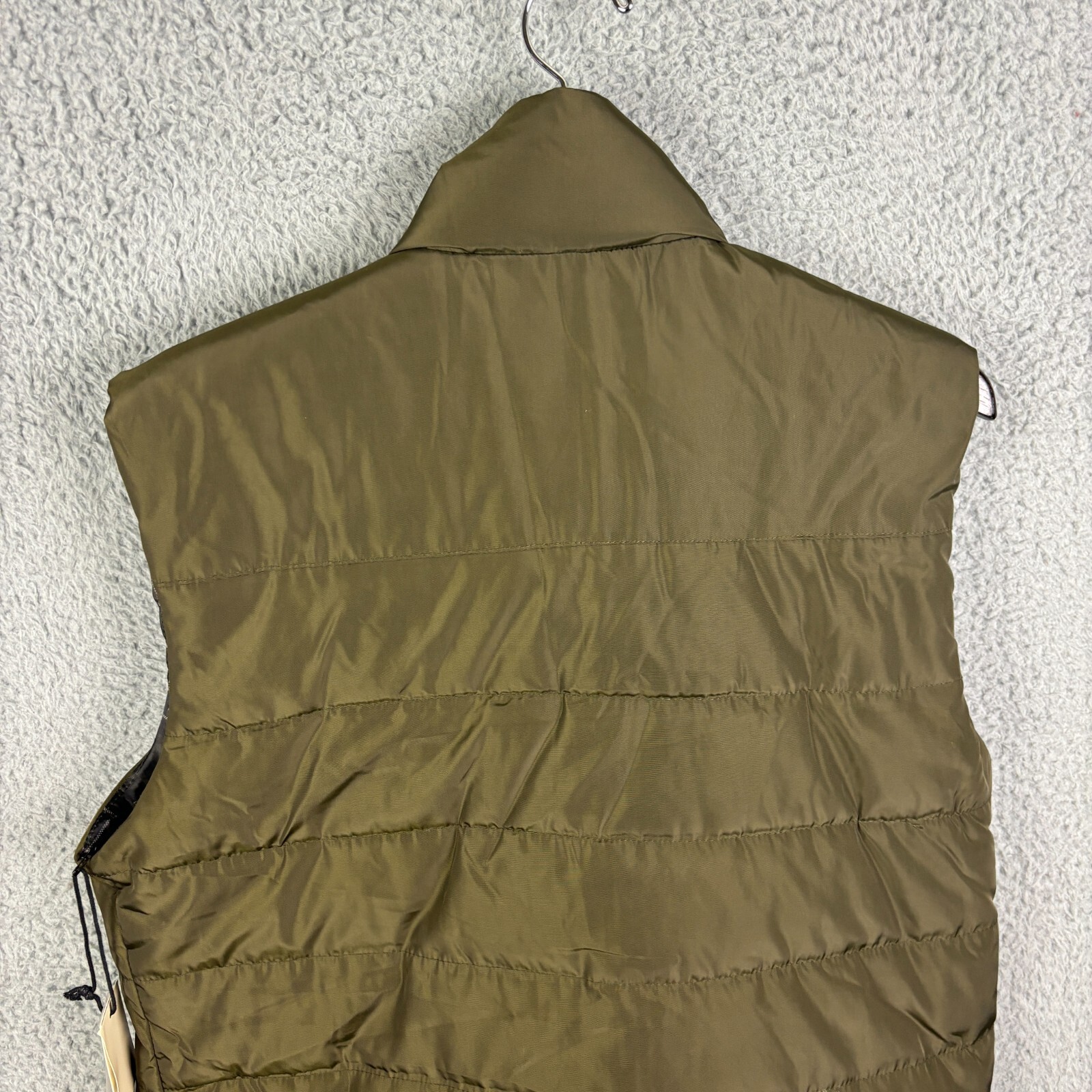 Zakbrand Zak Brand Puffer Vest Men’s Medium Olive Full Zip Pocket Lined NWT