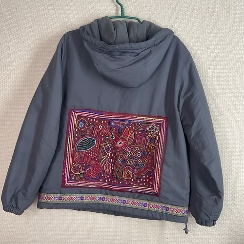 VTG Athletic Works Hand Stich Panama Mola Full Zip Jacket Unisex Adults S China