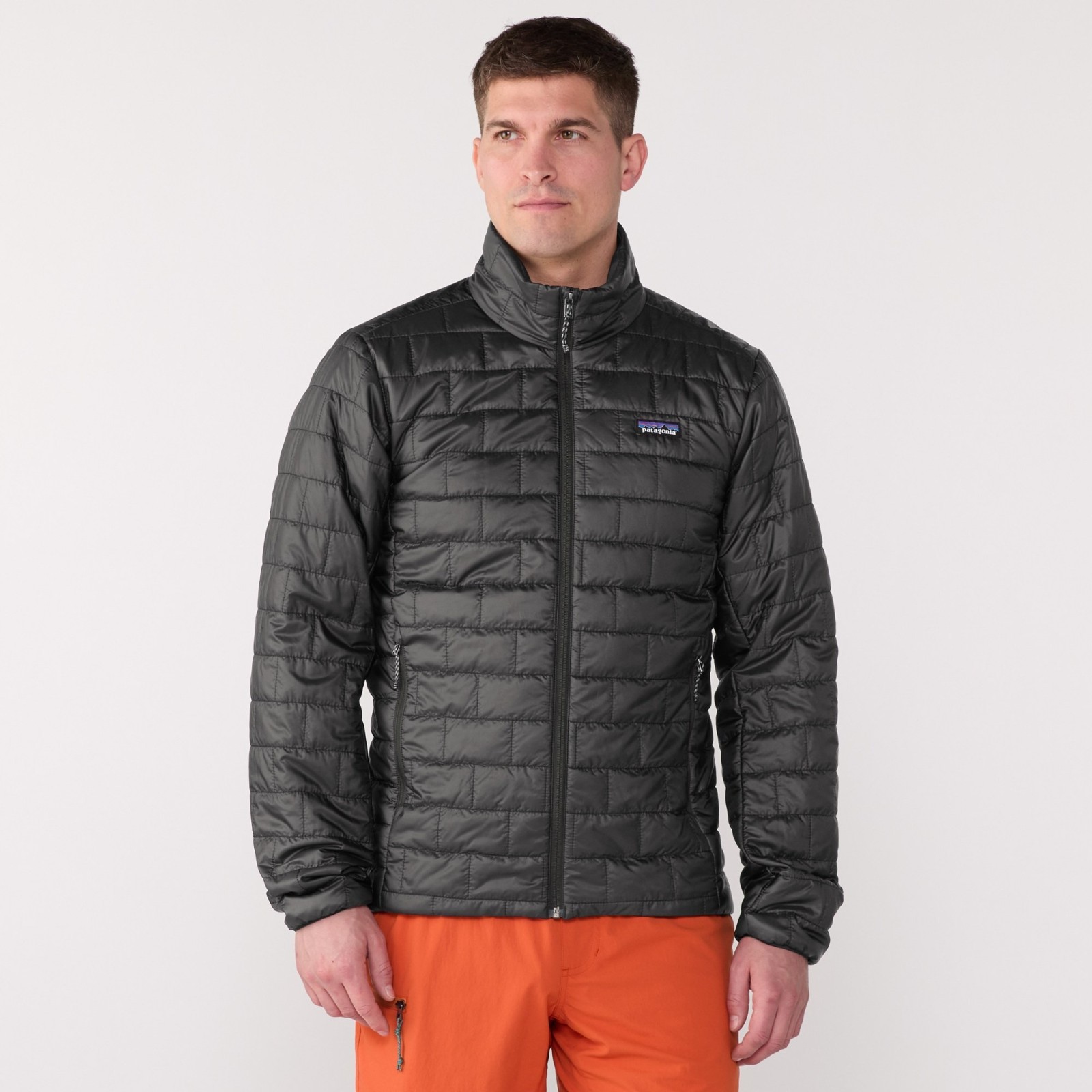 Patagoni Mens Nano Puff Insulated Jacket Lightweight Black NEW