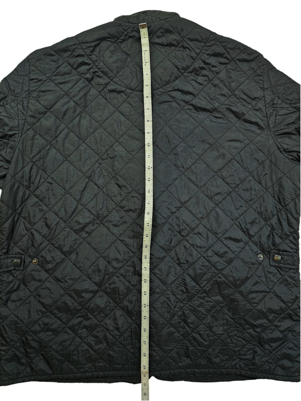*HOT Men’s BARBOUR @ CHELSEA SPORTS QUILTED Corduroy Collar Zip BLACK Jacket XXL
