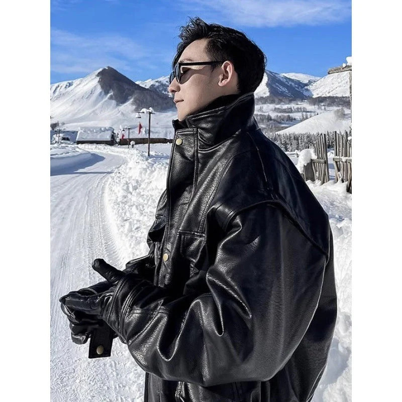 Jacket Leather Coat Autumn And Winter Men’s Coat