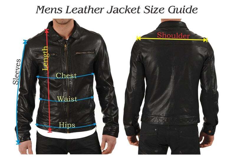 Stylish Men’s Tan Real Lambskin Leather Bomber Jacket Stylish Motorcycle Coat