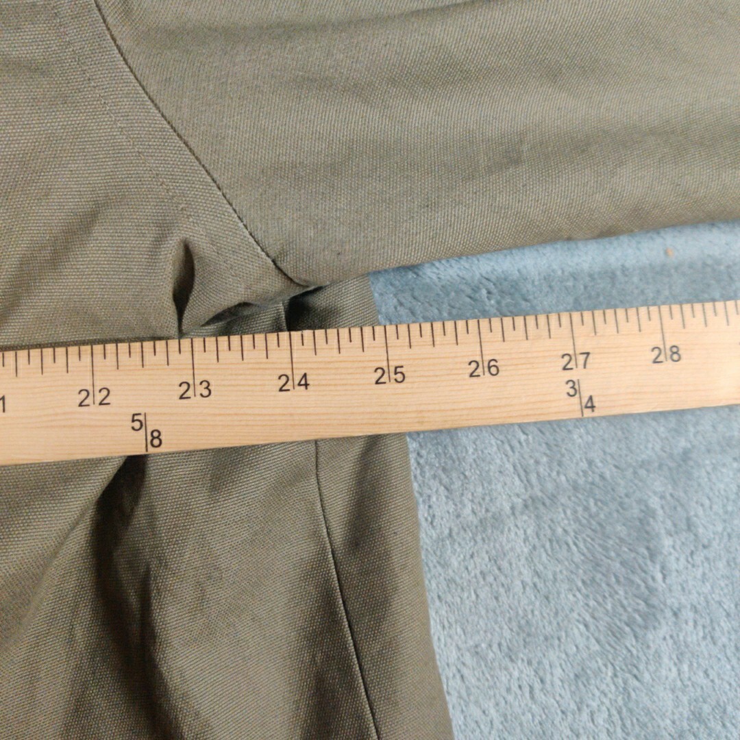 Nautica Trench Coat Mens 42R Tan With Gray Wool Collar Gormcore