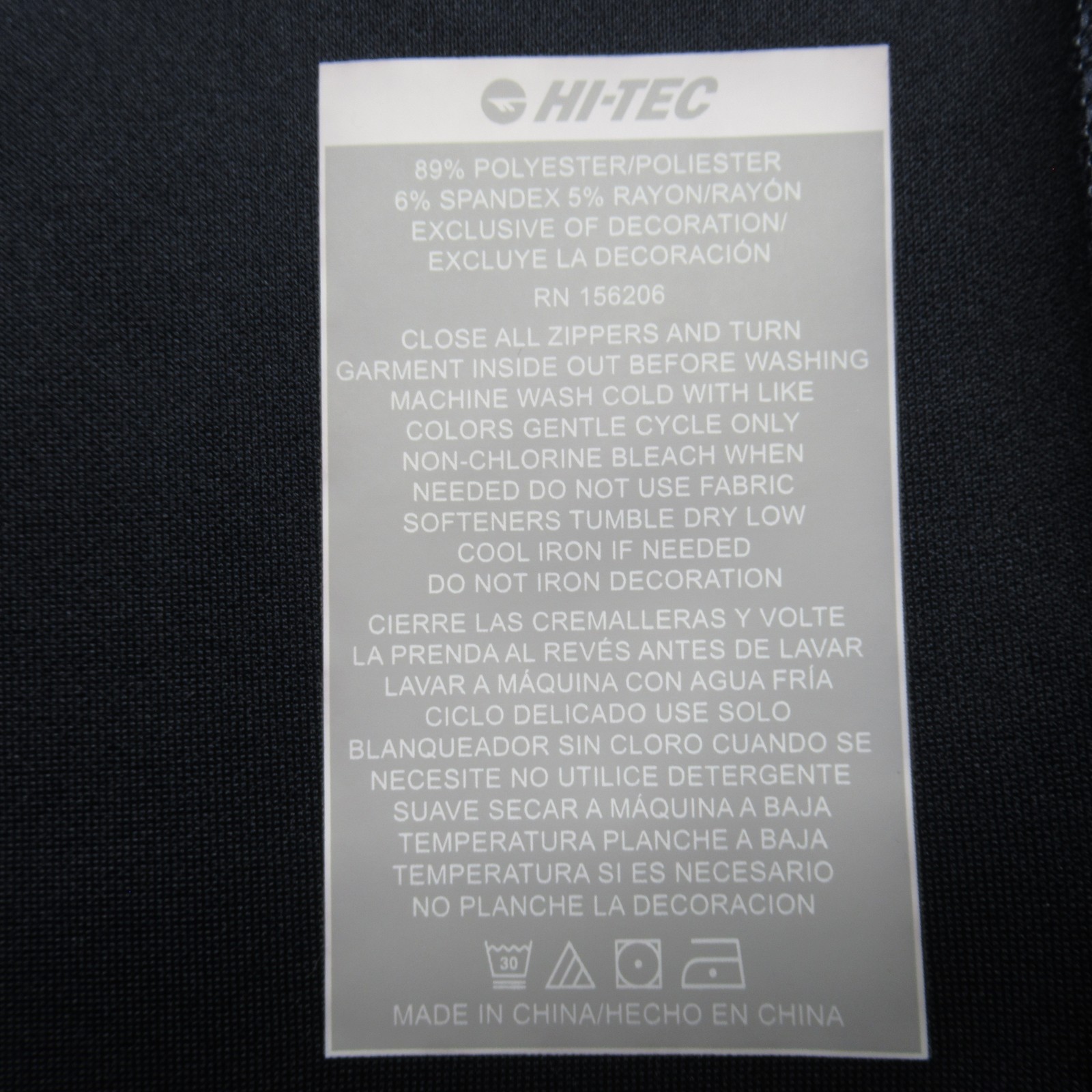Hi-Tec Thermo Jacket Mens XL Navy Full Zip Performance Softshell Thermal NEW