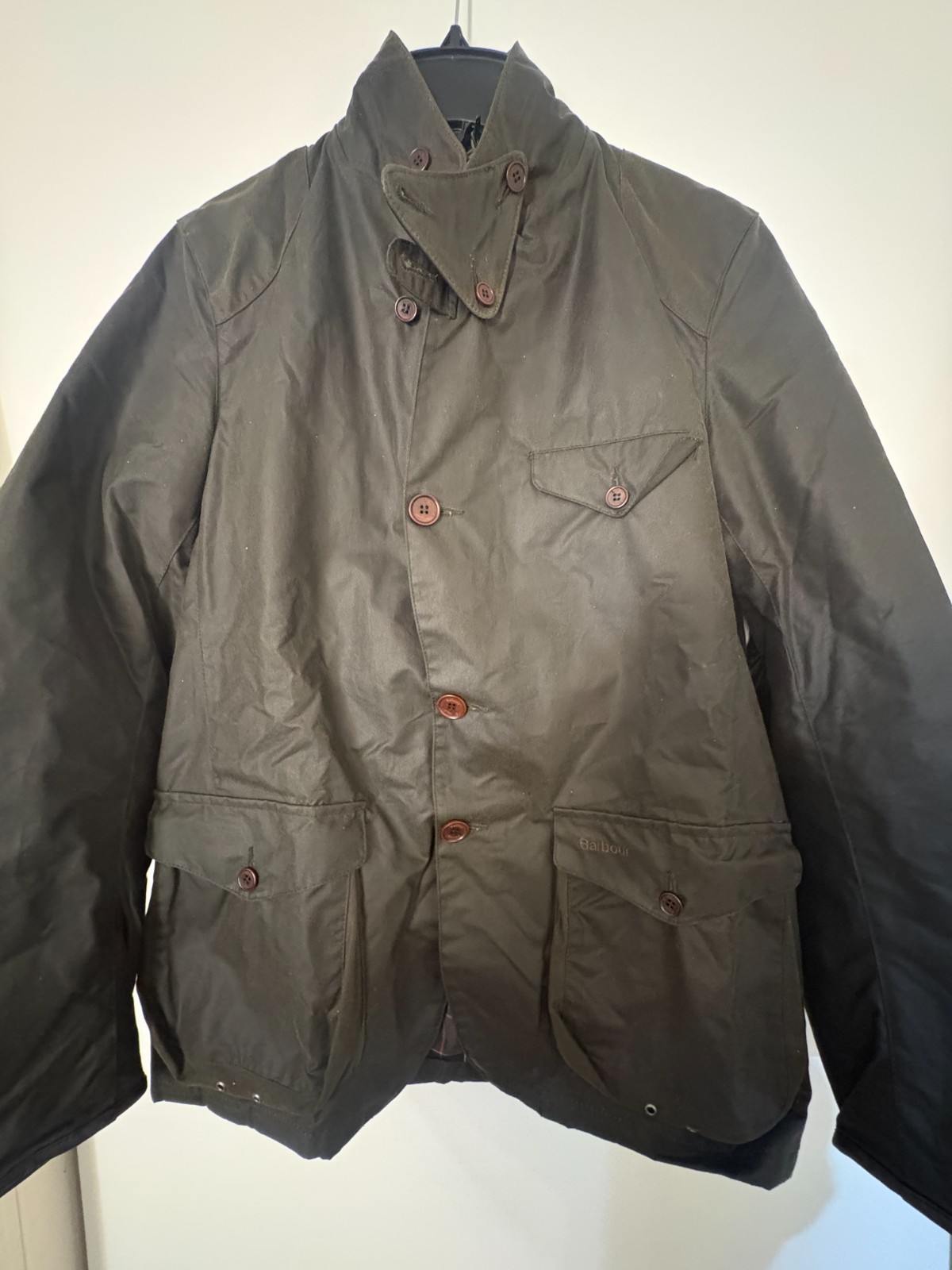 Sage ~Crafted in the UK~Barbour Classic BEDALE Waxed Jacket MSRP$495 British LUX