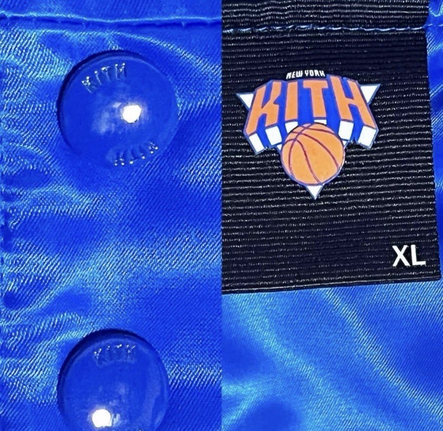 KITH New York Bomber Jacket Blue Size XL Men’s Japan Seller