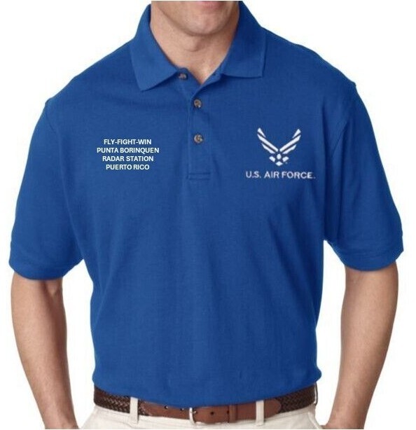 SOTO CANO AIR BASE *HONDURAS*POLO &SWEATSHIRT EMBROIDERED.OFFICIALLY LICENSED