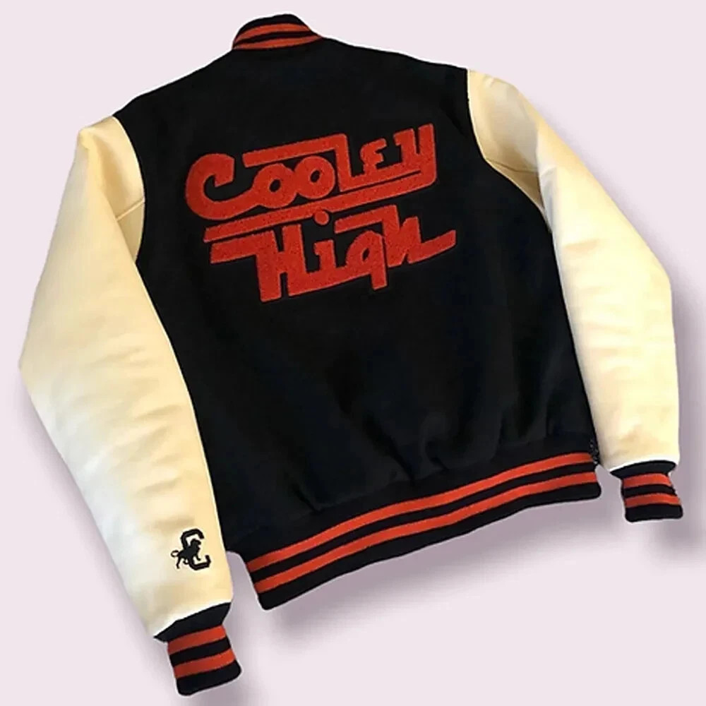 Letterman Cooley High Black and White Varsity Jacket