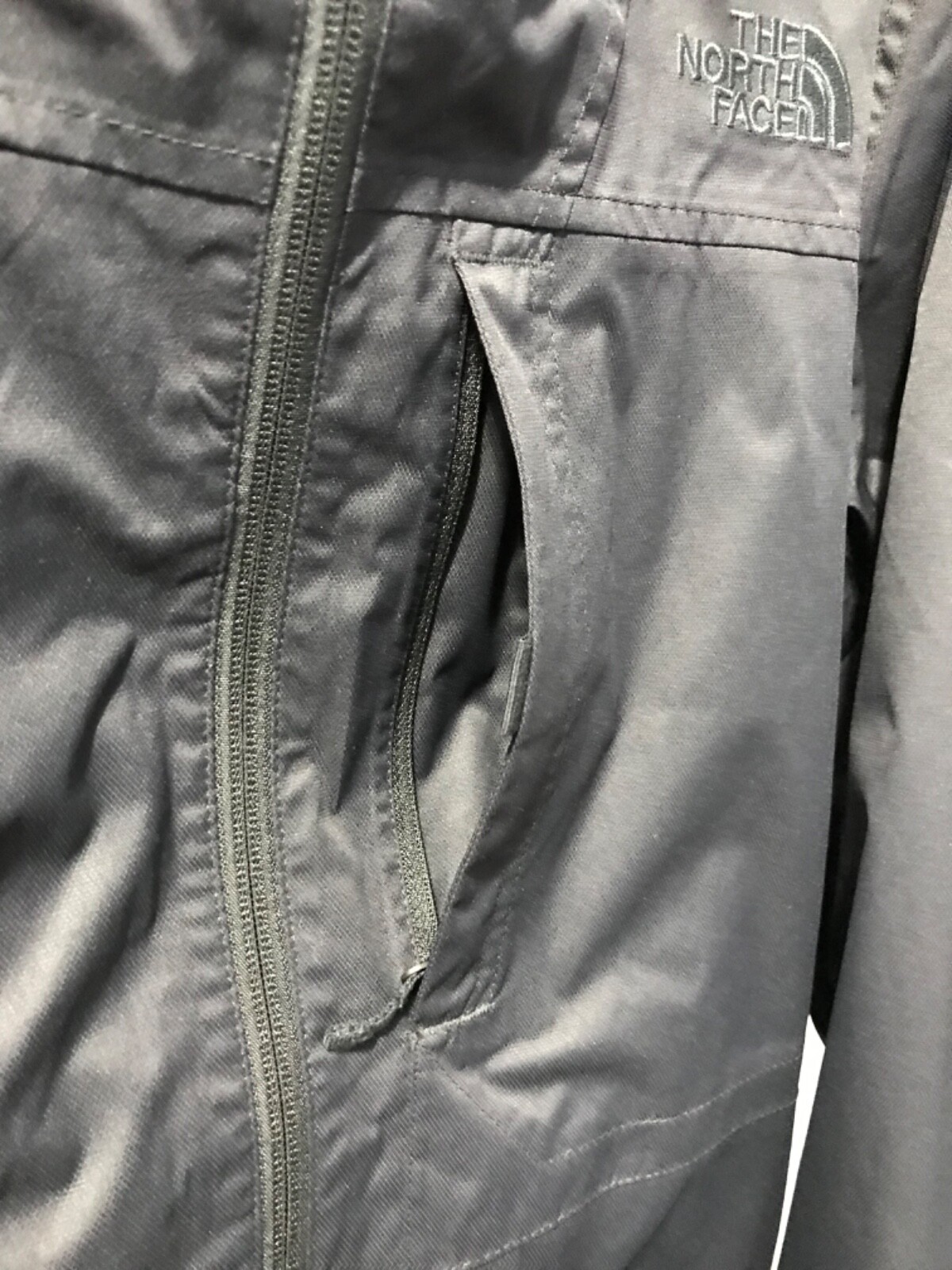 The North Face Jacket Mens Large Black Hooded 2 in 1 Removable 2 Piece Winter