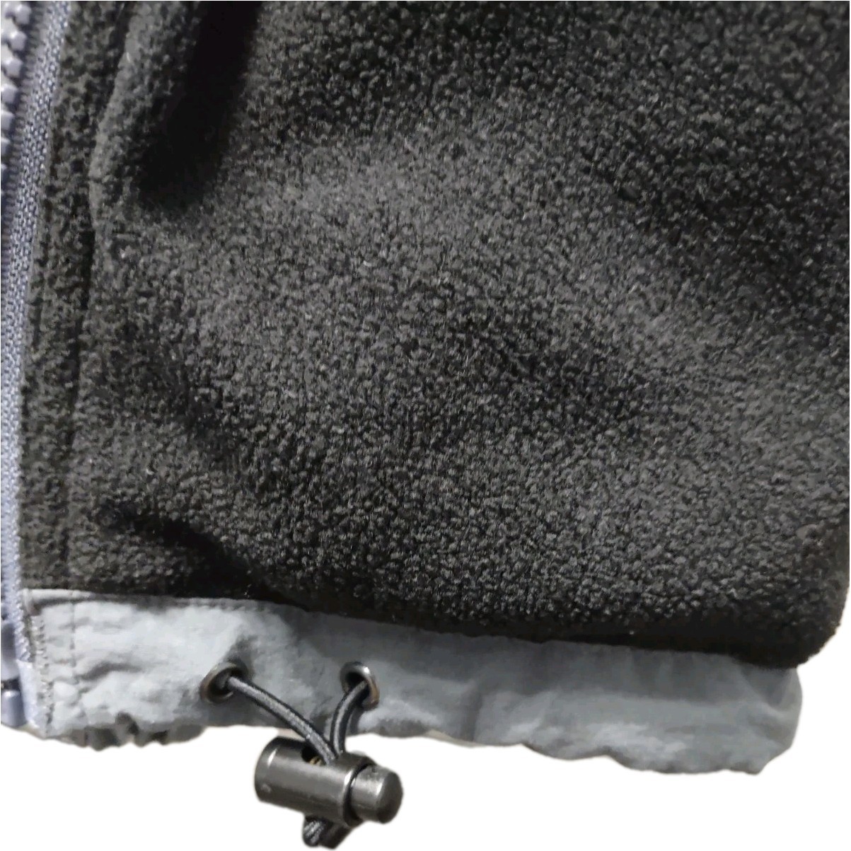 Colombia Coat Men’s Small Jacket Lined Full Zip Gray Zippered Pockets Drawstring