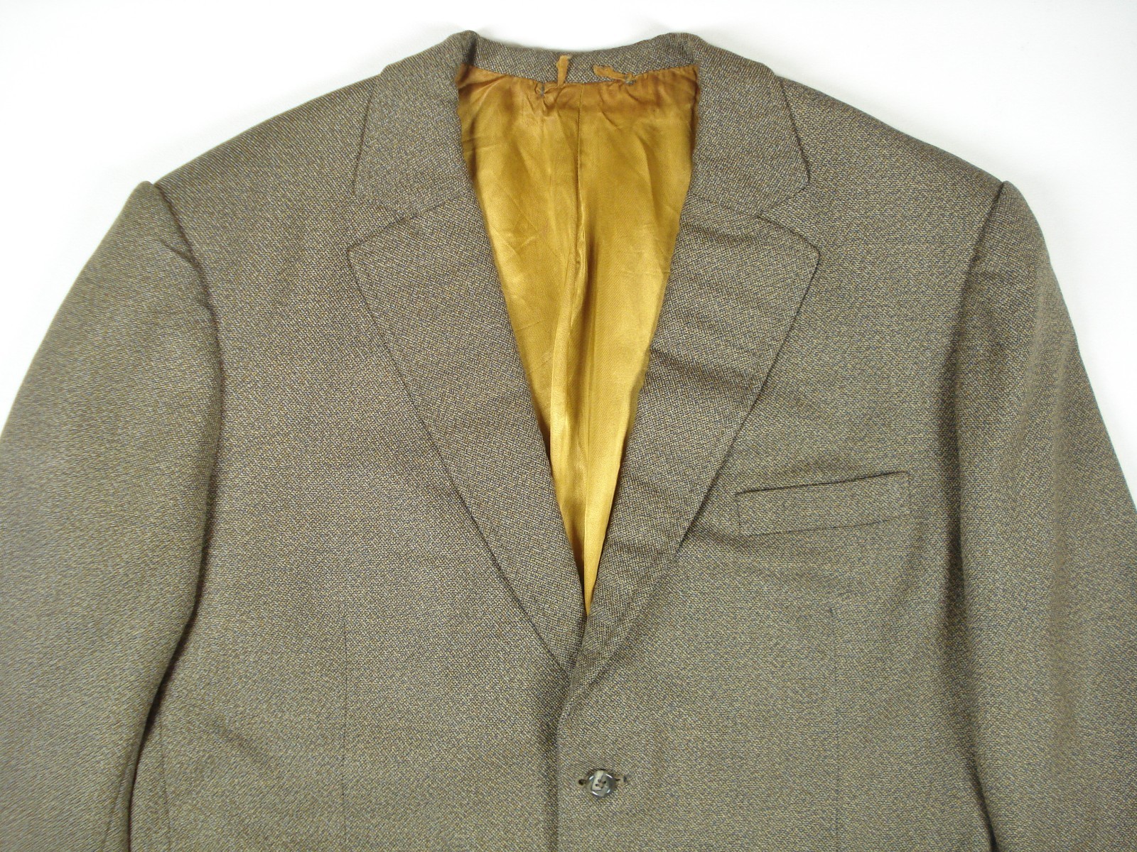 Vintage Reid & Taylor Jacket Men UK 44 Made in Scotland Tweed Worsted Blazer VGC