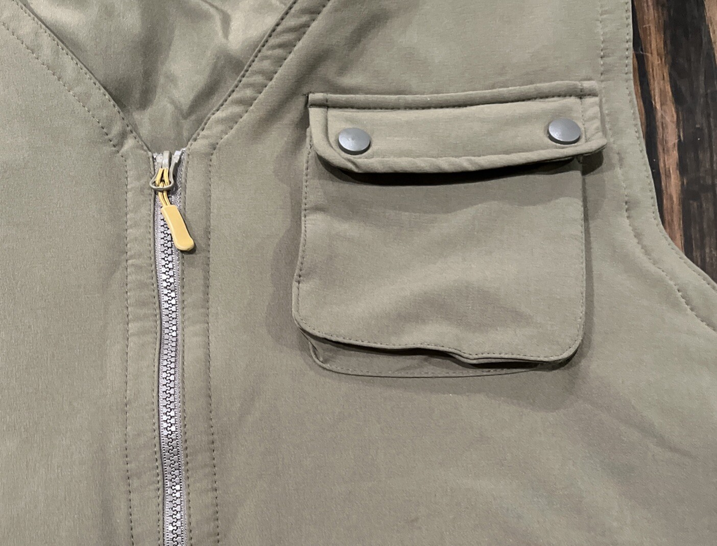 Fielder Bonobos Field Vest Men’s 3XL Green Polyester Spandex