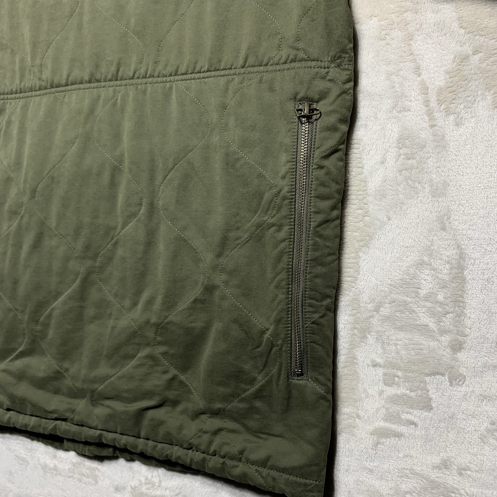 Flint And Tinder Caliber Parka Jacket Men’s M Olive Corduroy Military Huckberry