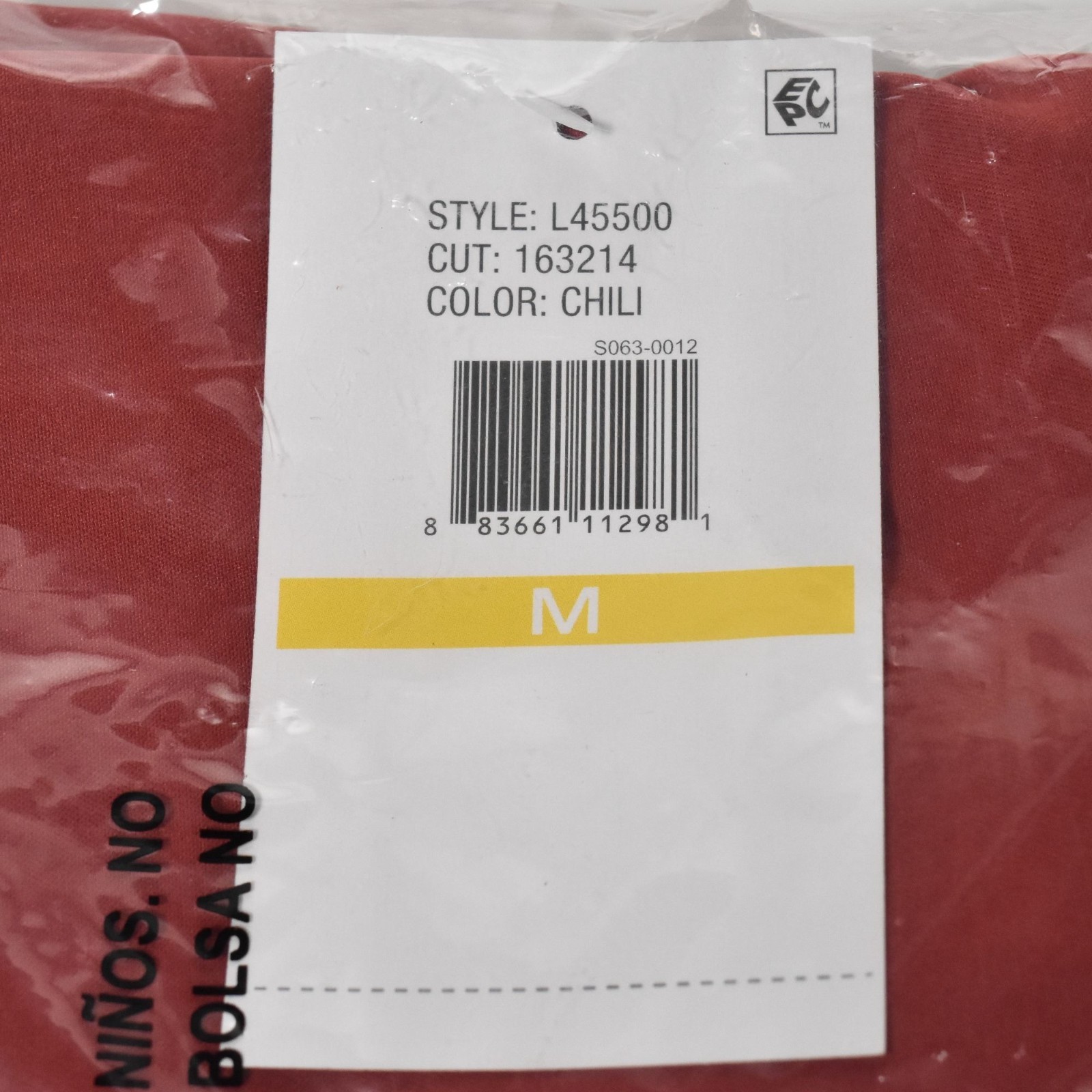 London Fog Mens Auburn Golf Jacket M Medium Chili Red Zip Front Windbreaker NEW