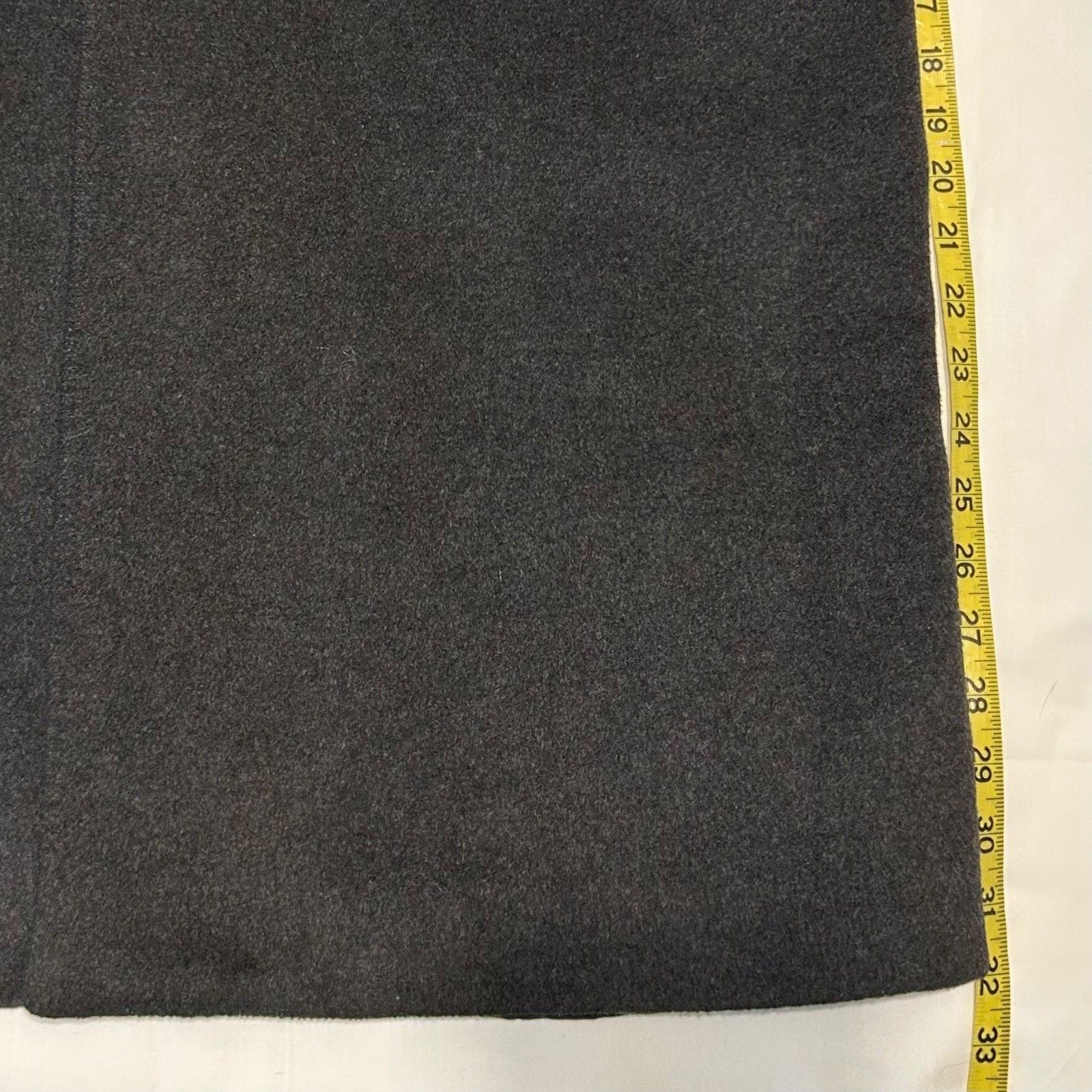 The Diamond Company Men’s Cashmere Blend Overcoat Gray 3-Button Size L 42