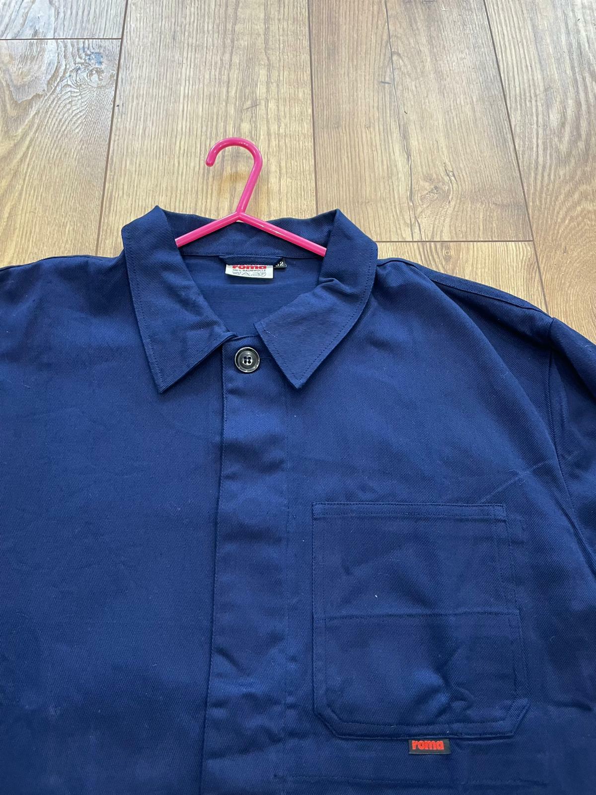 Vintage Chore French Worker Jackets – Navy Blue – XS S M L XL 2XL 3XL