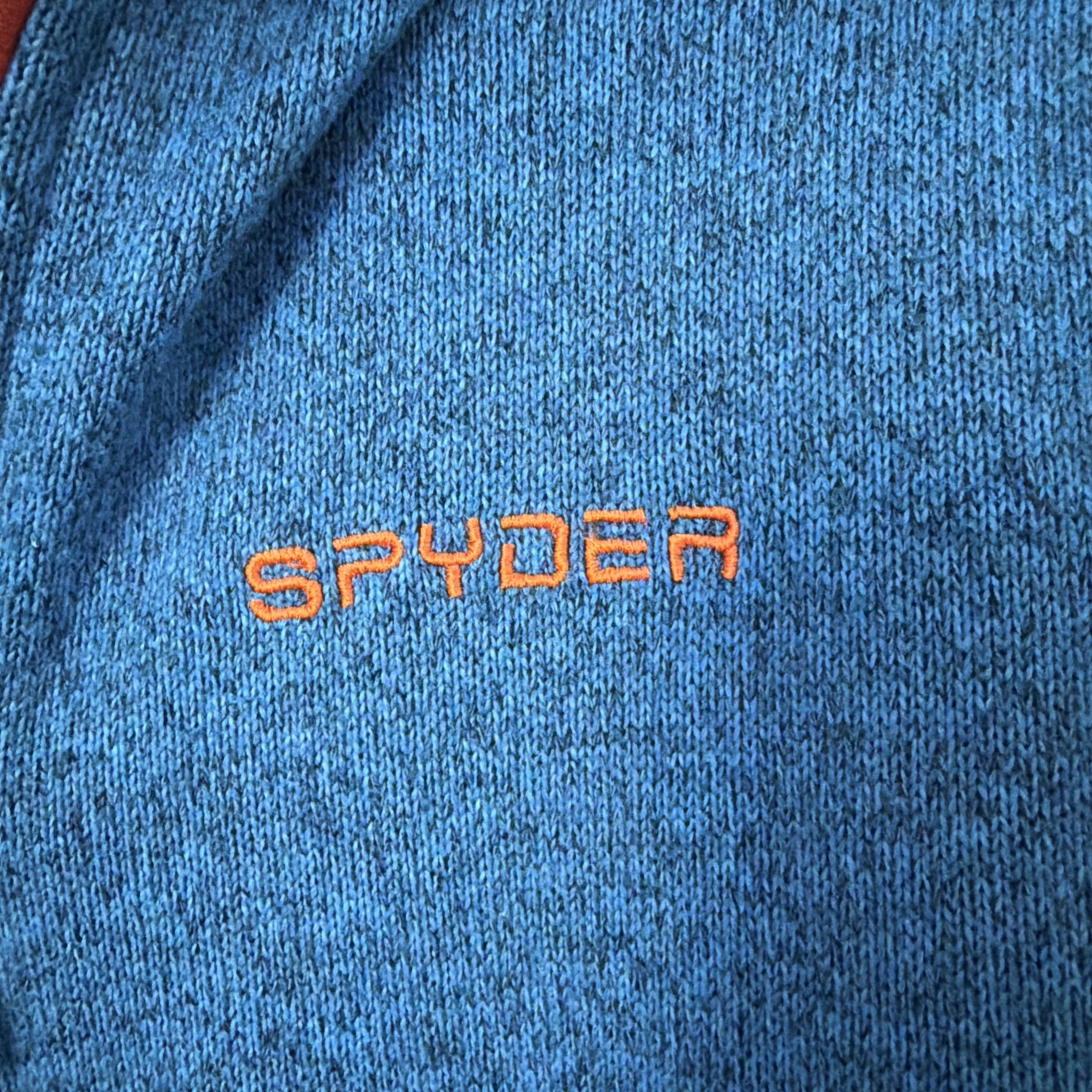 Spyder Wind Full Zip Jacket Men Size Medium Blue Color+US SELLER
