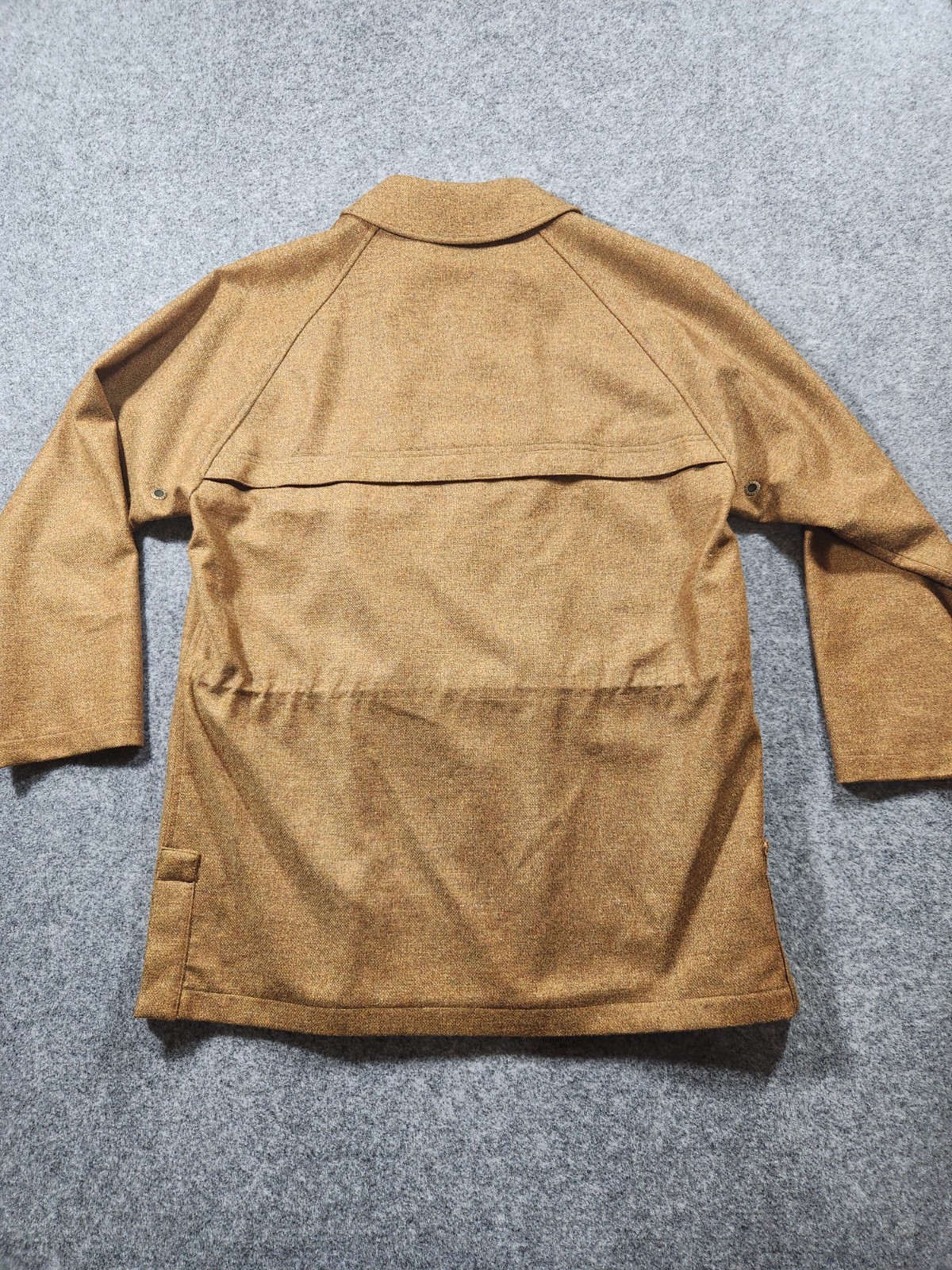 HICKEY FREEMAN Field Barn Jacket Chore Coat Men Medium Tan Brown Cashmere VTG