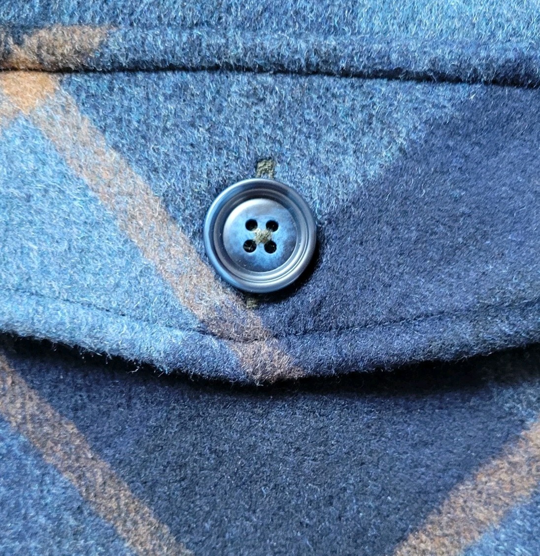 Paisley & Gray Jacket Mens Plaid Wool Blend Slim Fit Pockets Cabincore Size XL