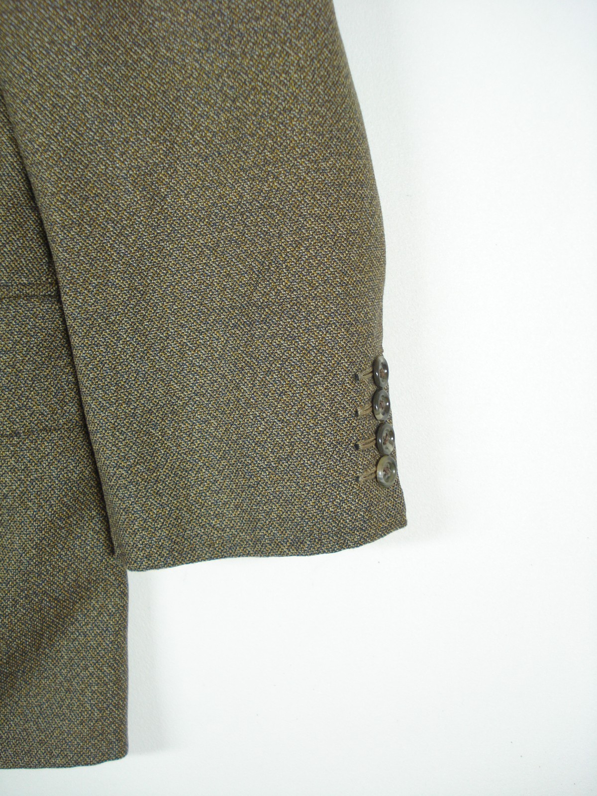 Vintage Reid & Taylor Jacket Men UK 44 Made in Scotland Tweed Worsted Blazer VGC