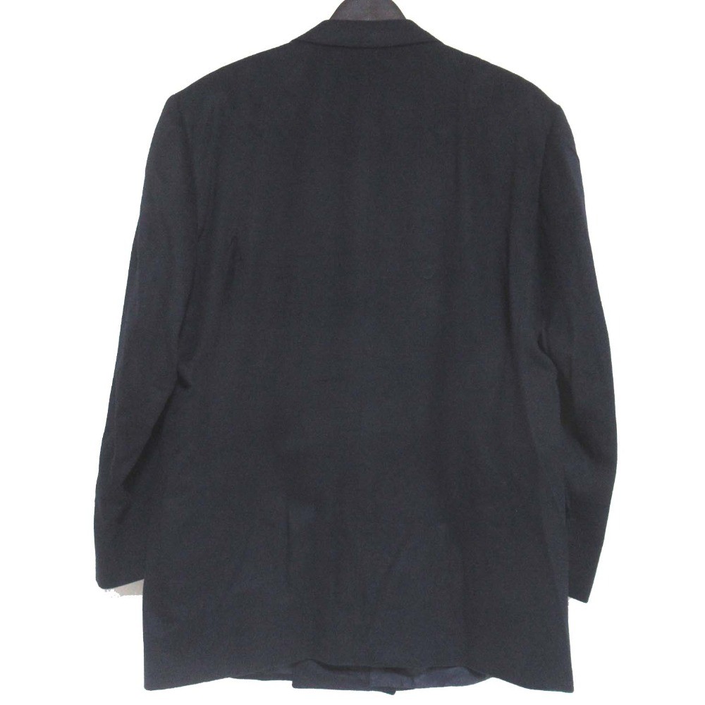 Dunhill 100% Cashmere Double-Breasted Tailored Jacket, 54, Dark Navy mens USED