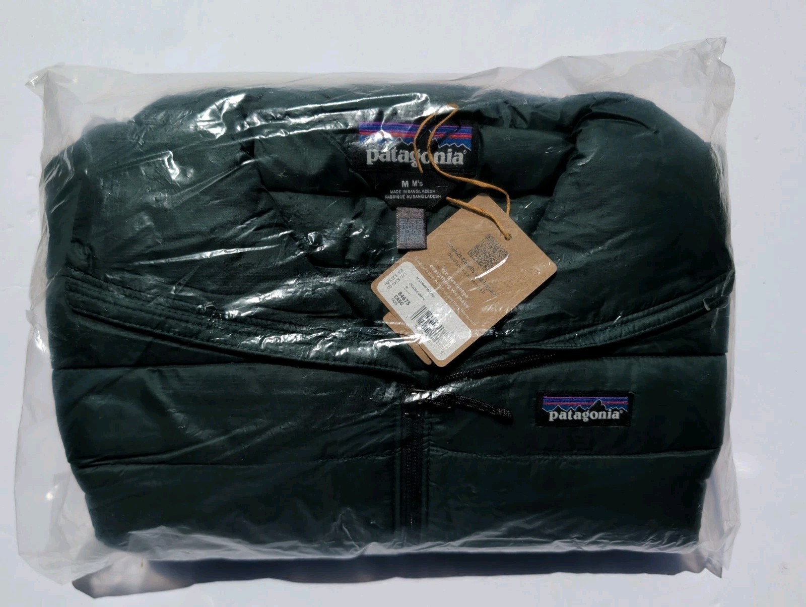 PATAGONIA Down Sweater Mens M Jacket/Coat/Parka 800-Fill Cascade Green NEW $279