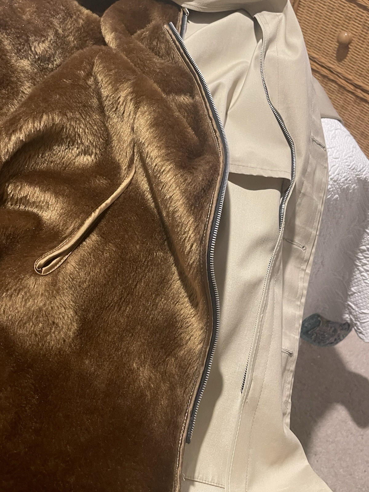 London Fog Maincoats 44L All Season Coat 25P2P 44L Zip In Lining