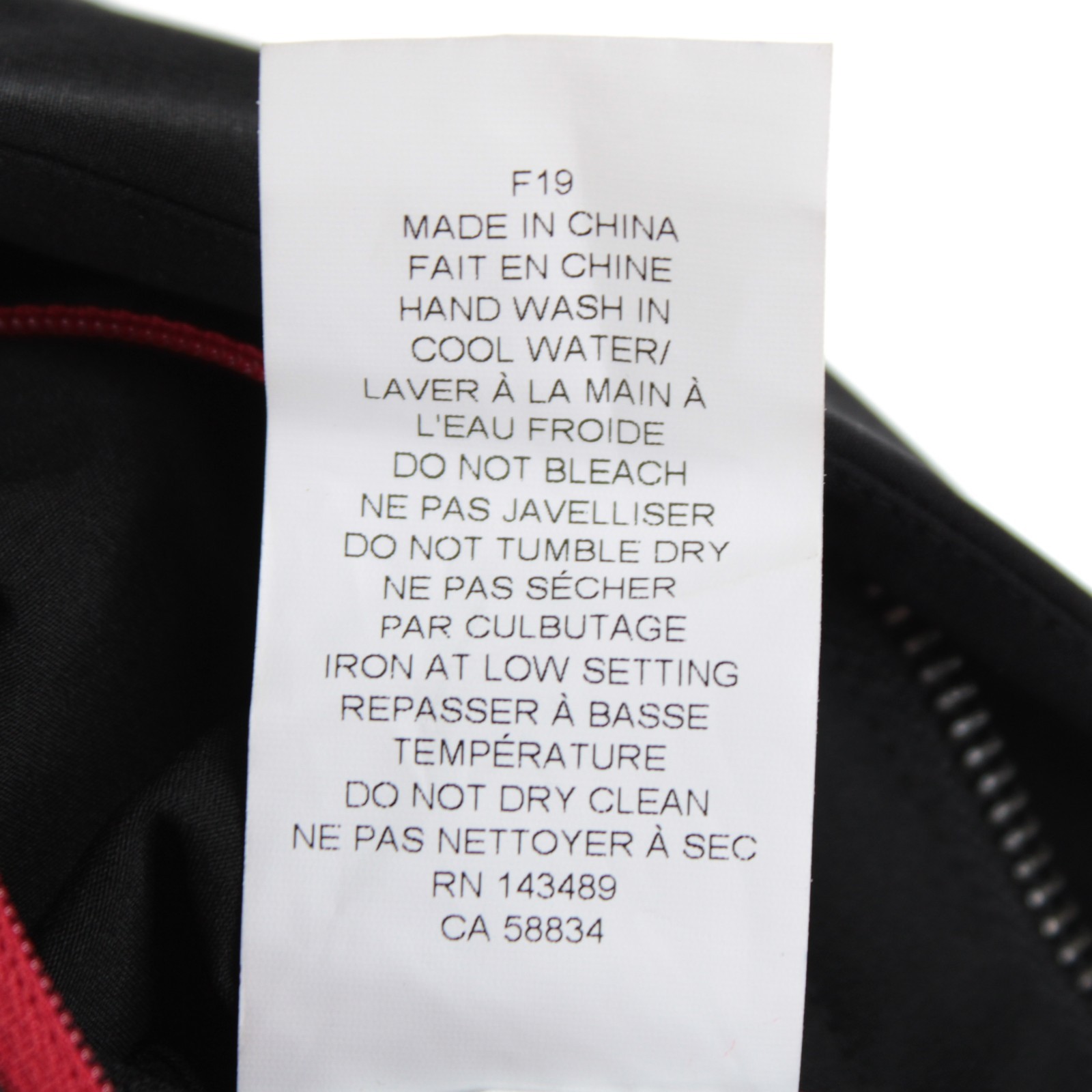 Cardinal of Canada NWD Polyester Blend Down Coat Size XL US In Solid Black