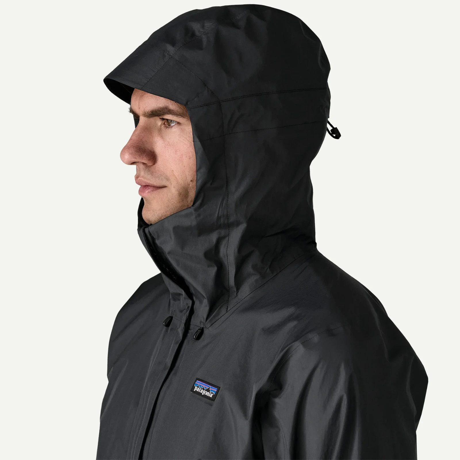 Patagonia Men’s Torrentshell 3L Rain Jacket, Black