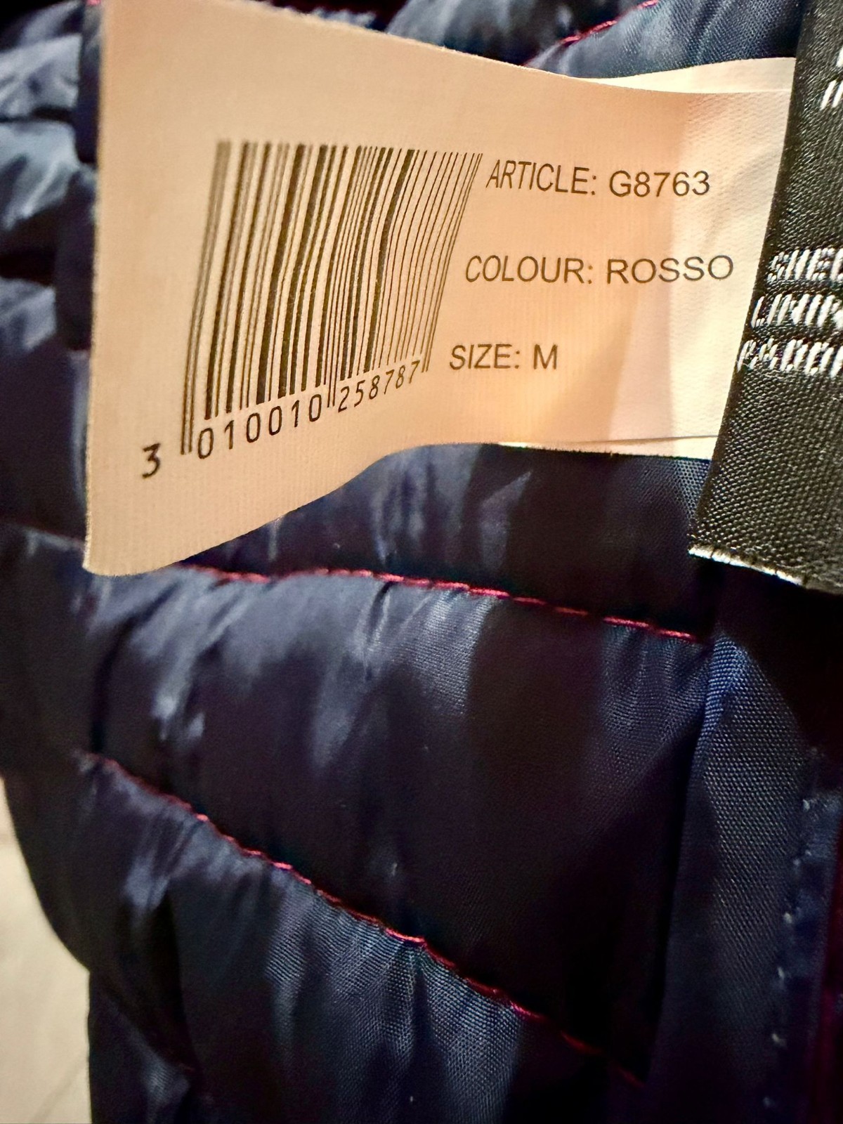Men’s Cotton and Silk Down Jacket