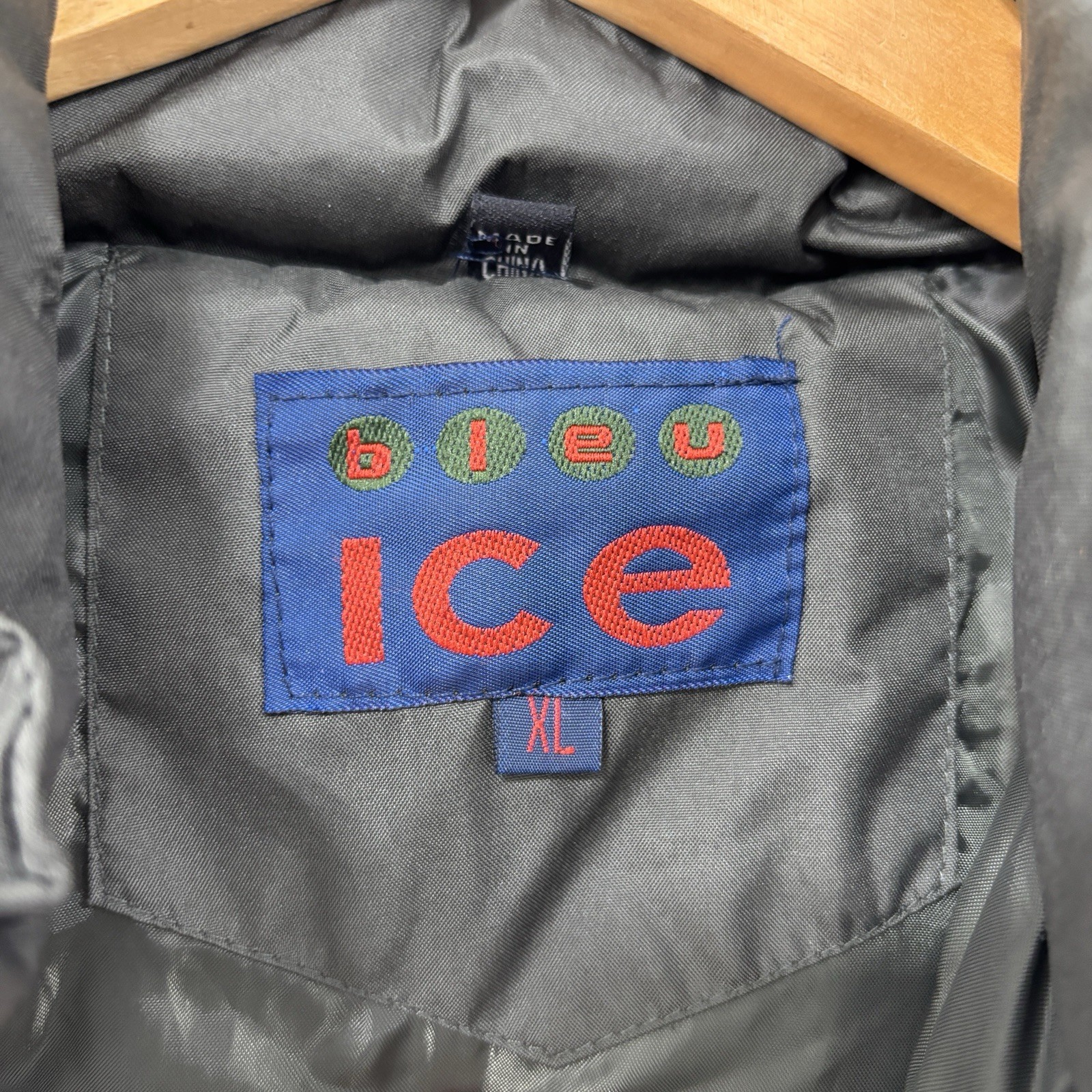 Blue Ice Puffer Men’s Size XL Jacket Full Zip Insulated Quilted Olive Green