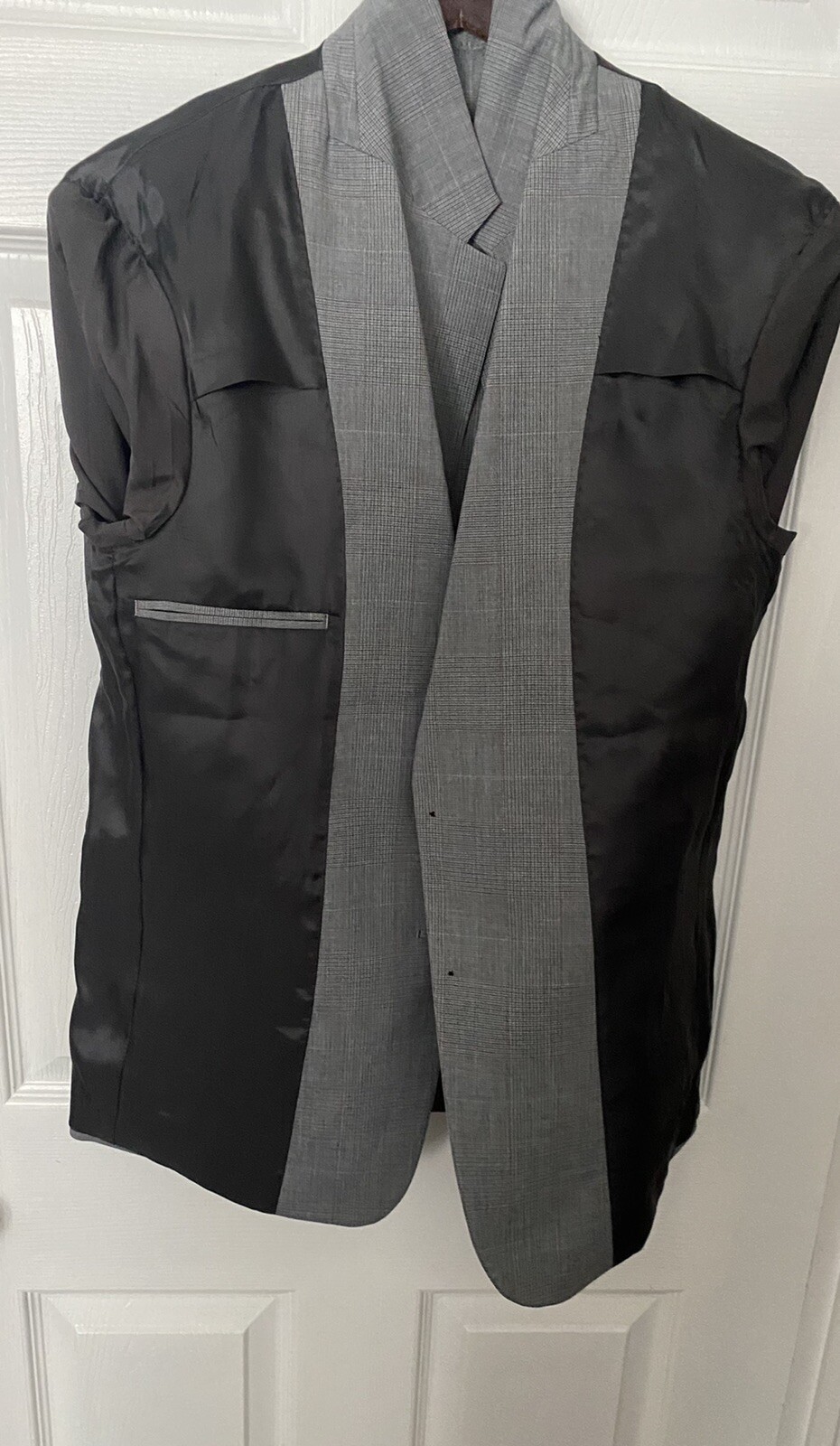 NWT ZARA Sport Jacket Blazer 2Vent Size US 36 EUR 46 Gray