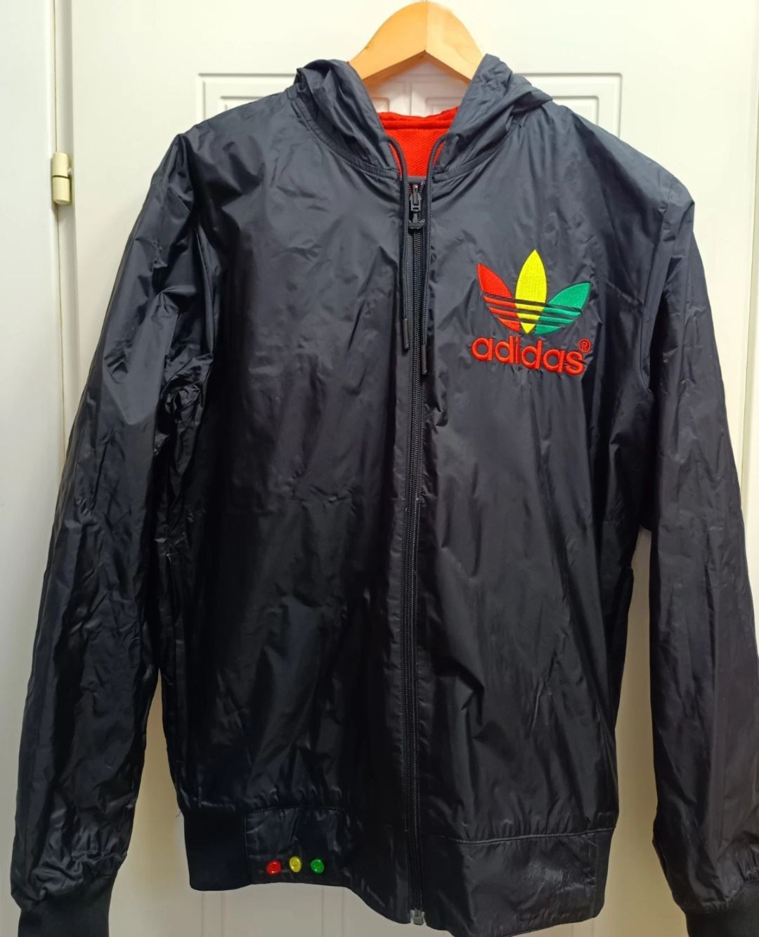 Adidas Rasta Jamaica Adidas Windproof Jacket Adidas L