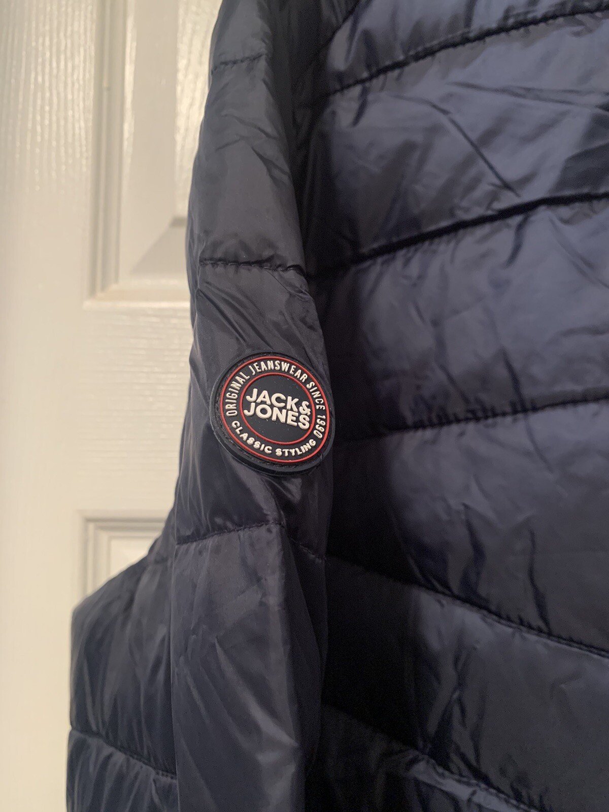 Jack & Jones Puffer Jacket-Blue/ Navy Blazer-Size XL-Brand New-US Seller