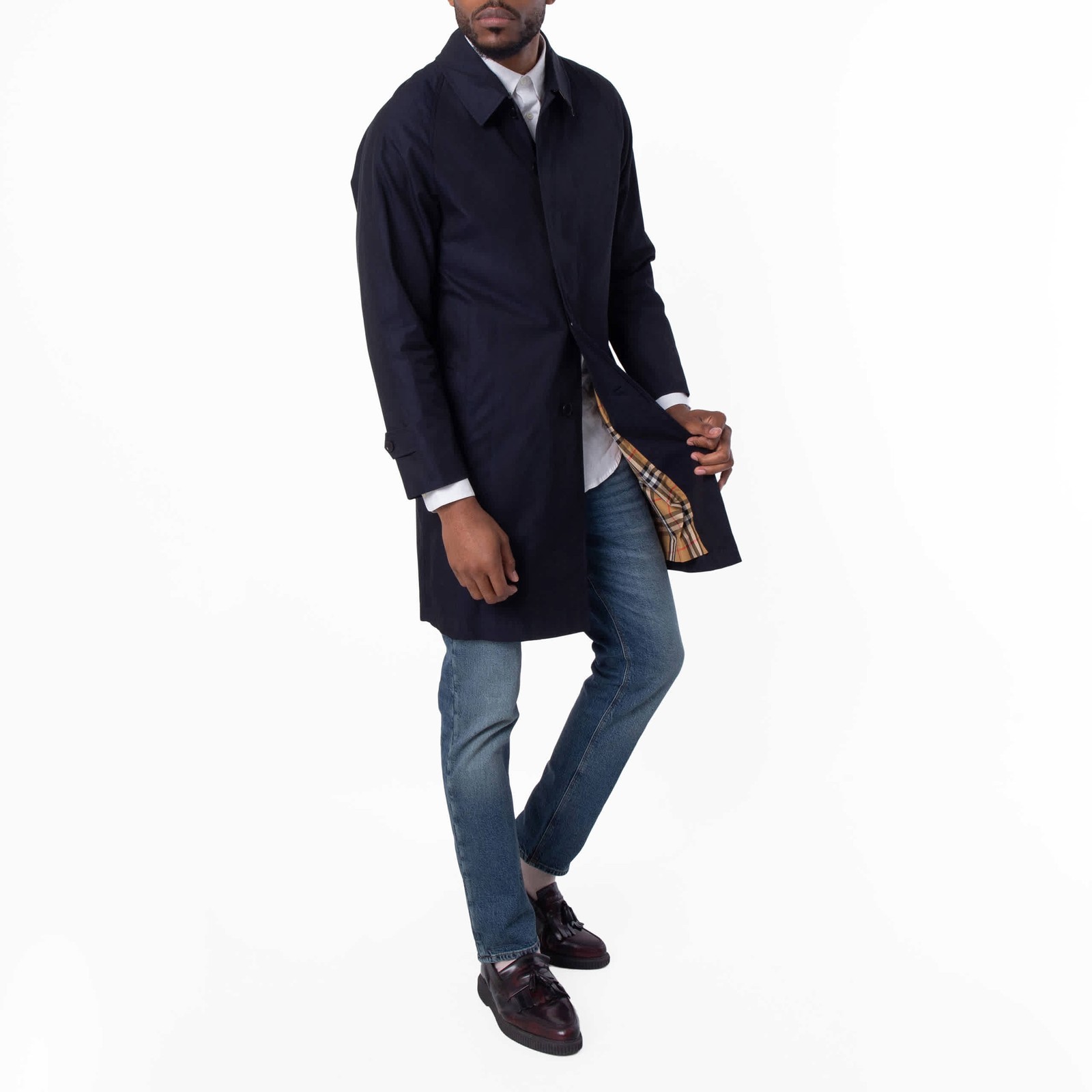 Burberry Mid-Length Camden Car Coat